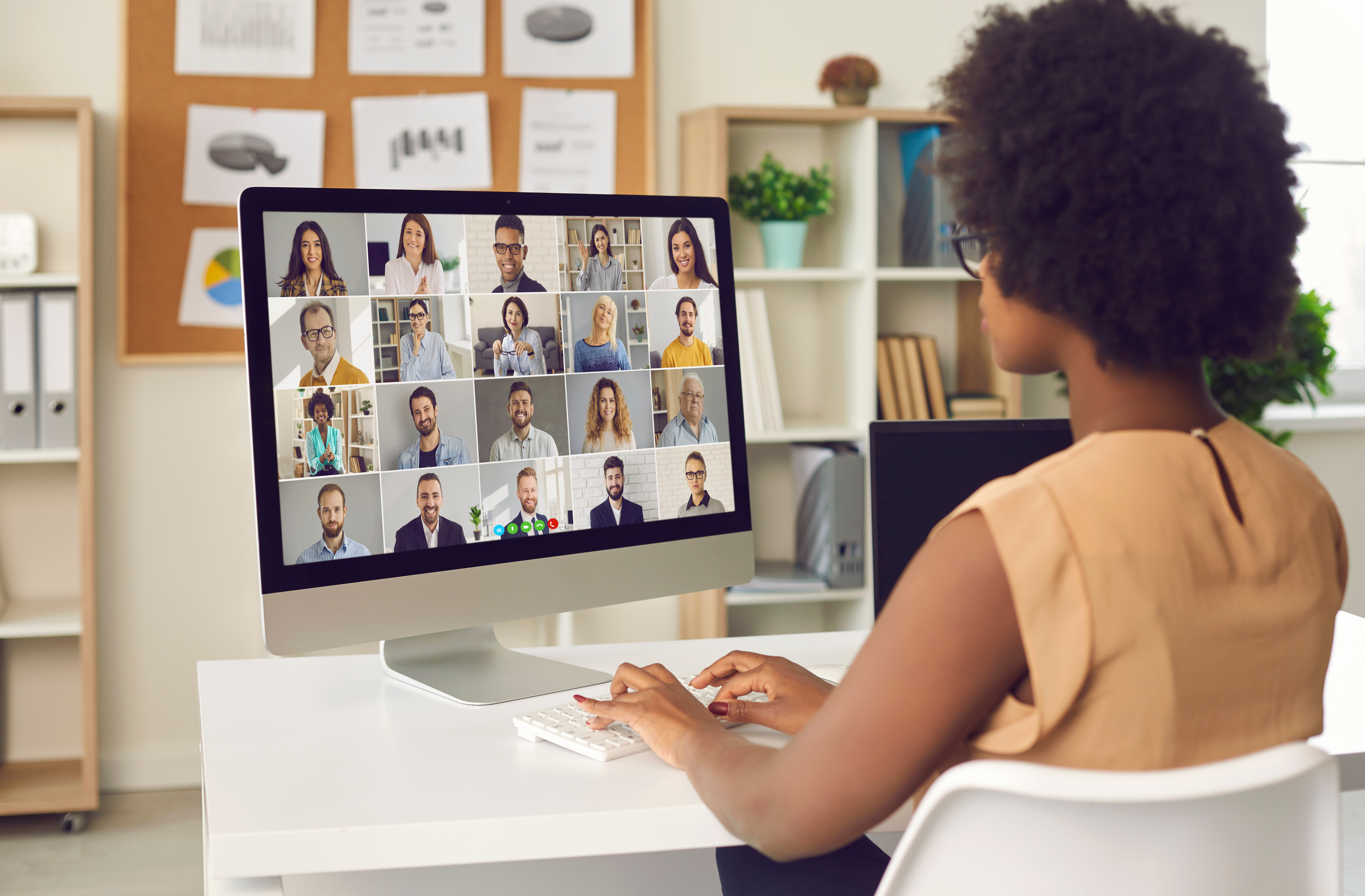 video conferencing for hybrid work meetings 